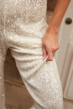 Shop Maison Guillemette PANTALON SWING - COLLECTION BLANCHE