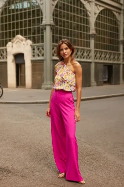 New Maison Guillemette PANTALON TARA ROSE PODIUM