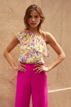 New Maison Guillemette PANTALON TARA ROSE PODIUM