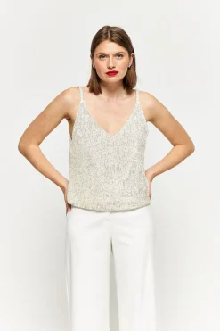 Outlet Maison Guillemette PANTALON TOSCANE - COLLECTION BLANCHE