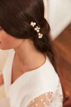 Clearance Maison Guillemette PICS A CHEVEUX RIVIERA X3 - COLLECTION BLANCHE