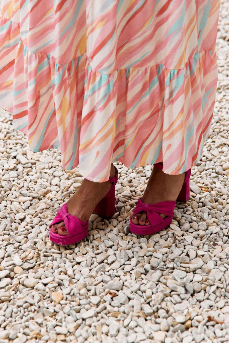 Cheap Maison Guillemette PLATEFORMES JACQUELINE ROSE COUTURE