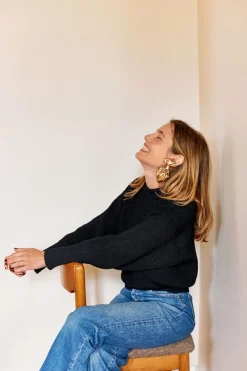 Online Maison Guillemette PULL CLAUDE NOIR