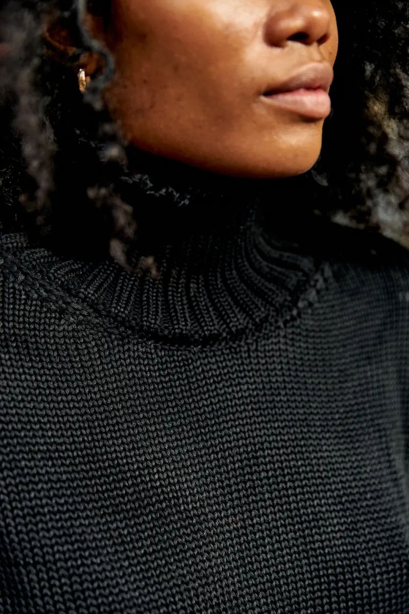 Online Maison Guillemette PULL RODOLPHE NOIR