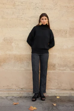 Online Maison Guillemette PULL RODOLPHE NOIR