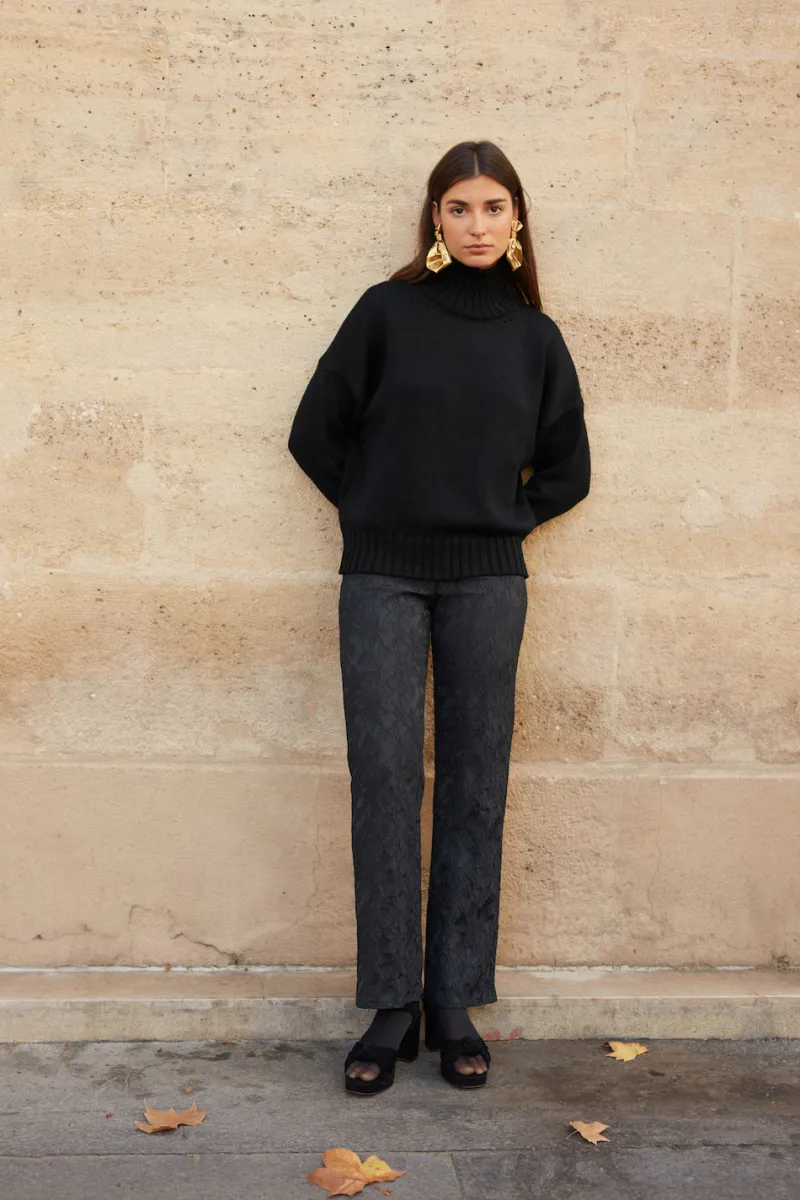 Online Maison Guillemette PULL RODOLPHE NOIR