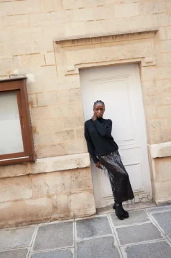 Online Maison Guillemette PULL RODOLPHE NOIR