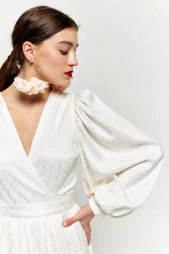 Cheap Maison Guillemette ROBE GRETA - COLLECTION BLANCHE