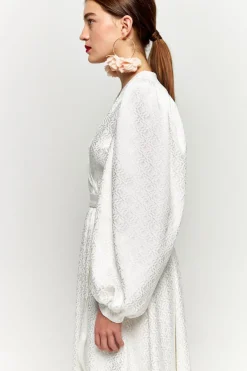 Cheap Maison Guillemette ROBE GRETA - COLLECTION BLANCHE