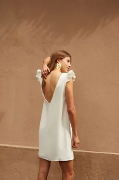 Discount Maison Guillemette ROBE HELIA - COLLECTION BLANCHE