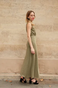 Outlet Maison Guillemette ROBE JERSEY OR