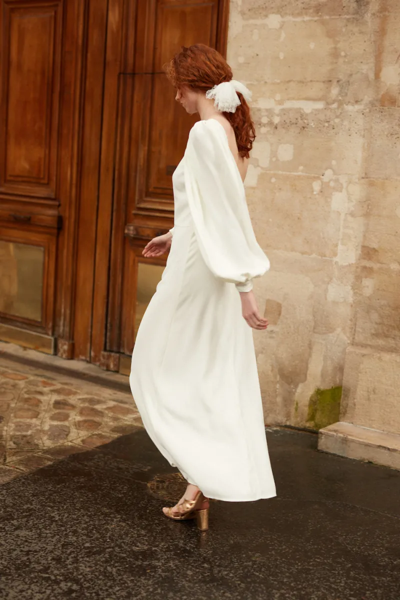 New Maison Guillemette ROBE LAGO - COLLECTION BLANCHE