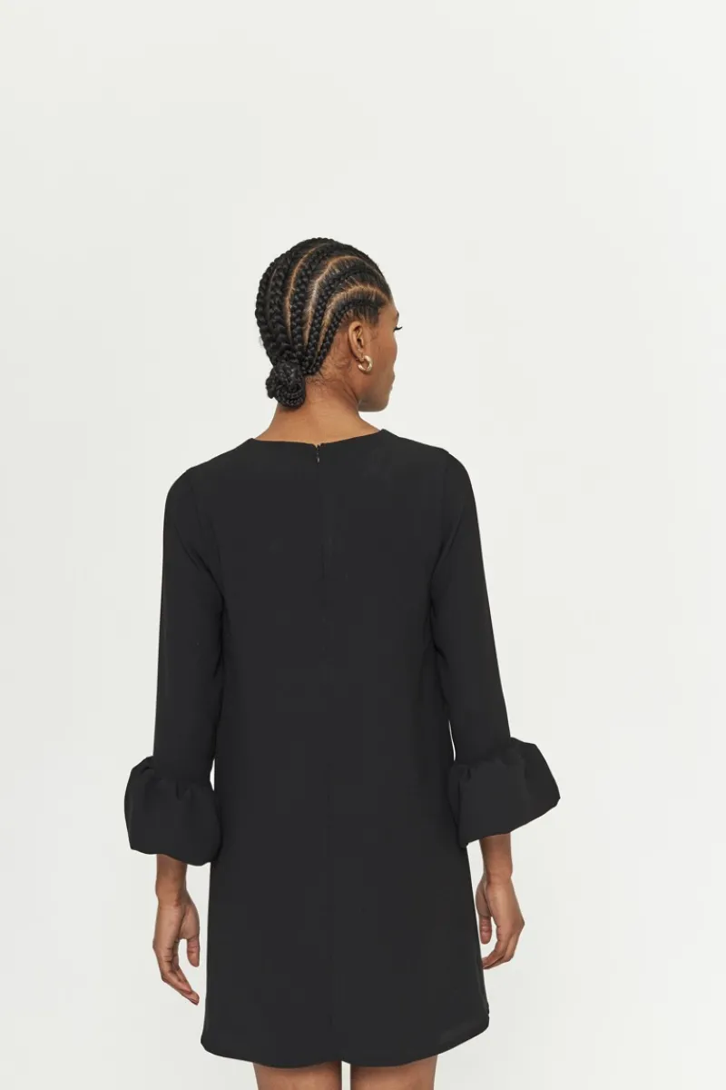 Sale Maison Guillemette ROBE LEONIE NOIRE - existe dans deux longueurs