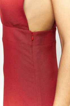 Shop Maison Guillemette ROBE LISANDRE ROUILLE SOLAIRE