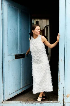 Sale Maison Guillemette ROBE LONGUE GREG - COLLECTION BLANCHE