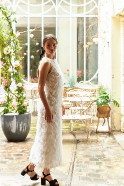 Sale Maison Guillemette ROBE LONGUE GREG - COLLECTION BLANCHE