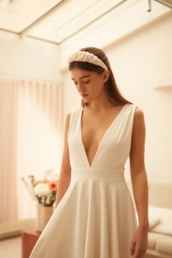 Outlet Maison Guillemette ROBE LYNE - COLLECTION BLANCHE