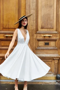 Outlet Maison Guillemette ROBE LYNE - COLLECTION BLANCHE
