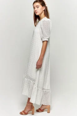 Discount Maison Guillemette ROBE MADDY - COLLECTION BLANCHE