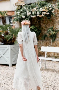 Discount Maison Guillemette ROBE MADDY - COLLECTION BLANCHE