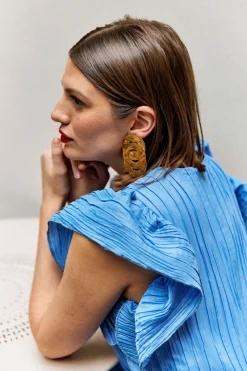 Best Maison Guillemette ROBE PENELOPE BLEUE