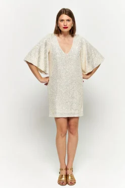 Cheap Maison Guillemette ROBE SACHA - COLLECTION BLANCHE