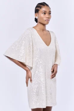 Cheap Maison Guillemette ROBE SACHA - COLLECTION BLANCHE