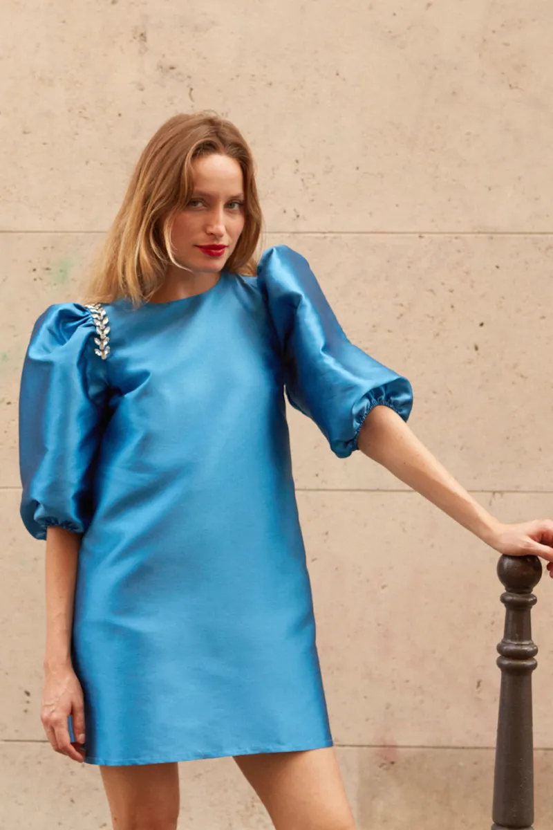 Best Maison Guillemette ROBE SEA AVEC SON ÉPAULETTE ROCK - existe dans deux longueurs