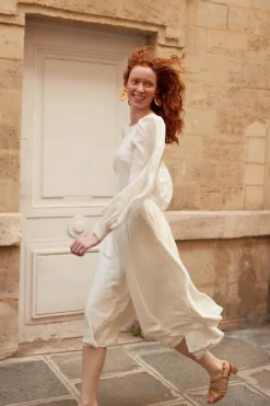 Outlet Maison Guillemette ROBE YVES - COLLECTION BLANCHE