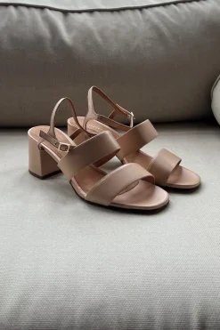 Shop Maison Guillemette SANDALES LINE ROSE PALE