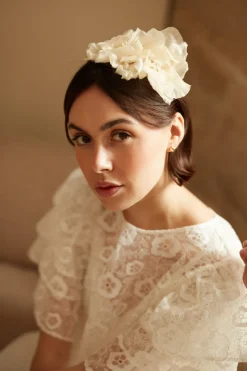 Cheap Maison Guillemette SERRE TETE FLORA - COLLECTION BLANCHE