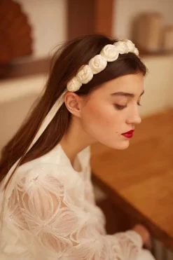 Fashion Maison Guillemette SERRE TETE ROME - COLLECTION BLANCHE