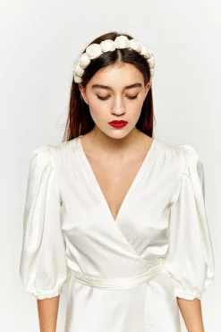 Fashion Maison Guillemette SERRE TETE ROME - COLLECTION BLANCHE