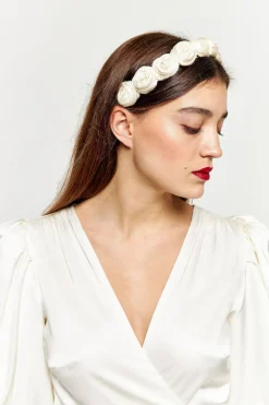 Fashion Maison Guillemette SERRE TETE ROME - COLLECTION BLANCHE