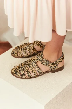 Cheap Maison Guillemette SPARTIATES IBIZA EFFET LEOPARD