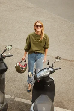 New Maison Guillemette SWEAT-SHIRT A NOS AMOURS - FEMME