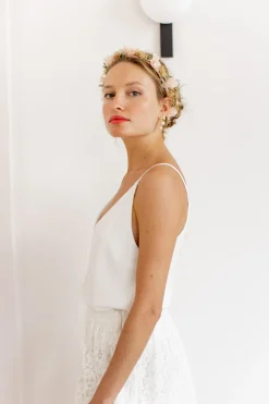 Clearance Maison Guillemette TOP BALLERINE - COLLECTION BLANCHE - existe dans deux longueurs