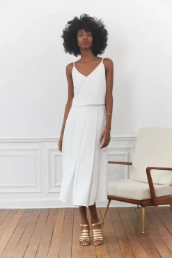 Clearance Maison Guillemette TOP BALLERINE - COLLECTION BLANCHE - existe dans deux longueurs