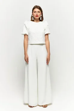 Discount Maison Guillemette TOP JANINA - COLLECTION BLANCHE