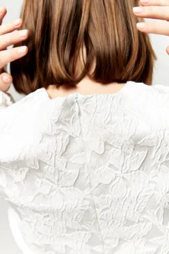 Discount Maison Guillemette TOP JANINA - COLLECTION BLANCHE