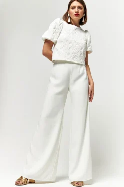 Discount Maison Guillemette TOP JANINA - COLLECTION BLANCHE