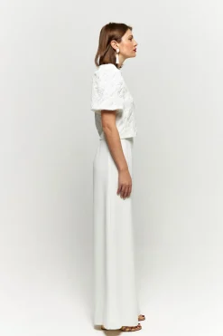 Discount Maison Guillemette TOP JANINA - COLLECTION BLANCHE