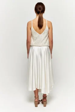 Discount Maison Guillemette TOP PETRA - COLLECTION BLANCHE