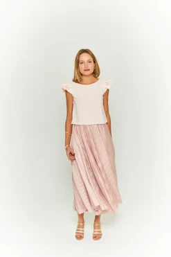 New Maison Guillemette TOP ROMA ROSE PALE