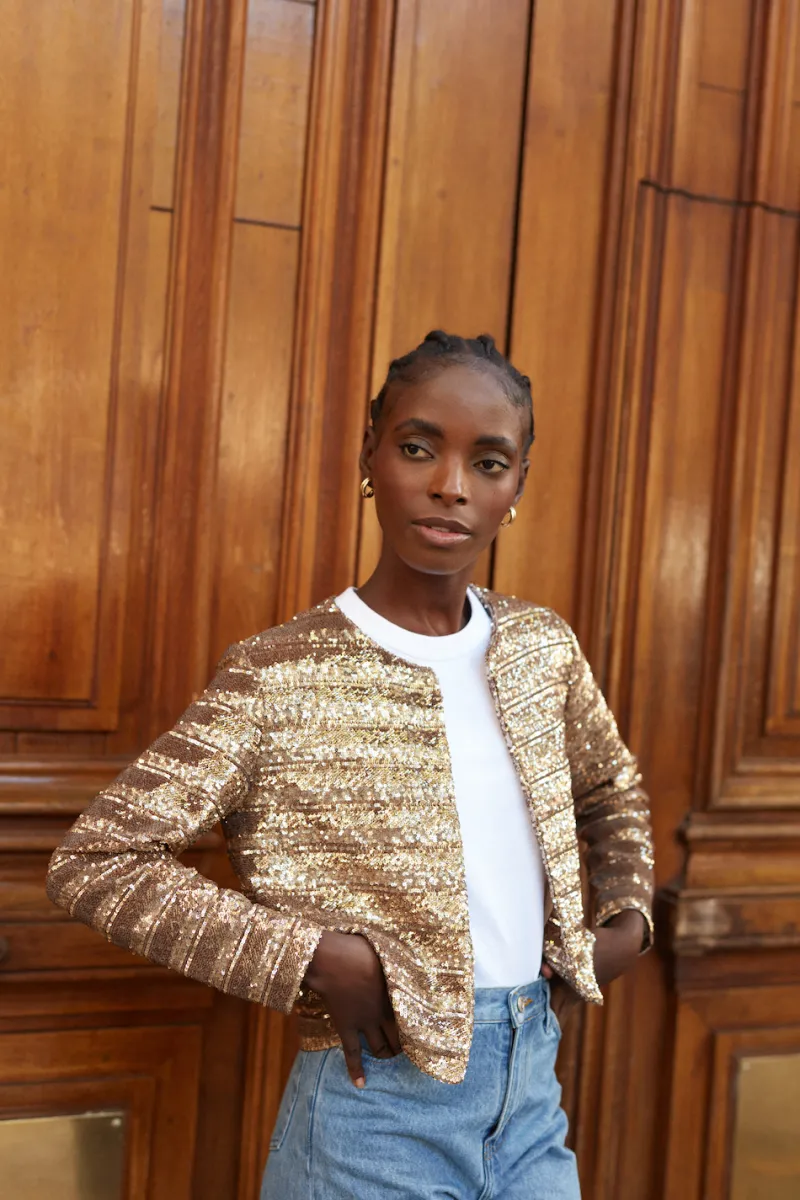 Cheap Maison Guillemette VESTE DREAM OR - LES EMBLEMATIQUES