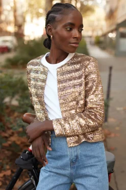 Cheap Maison Guillemette VESTE DREAM OR - LES EMBLEMATIQUES