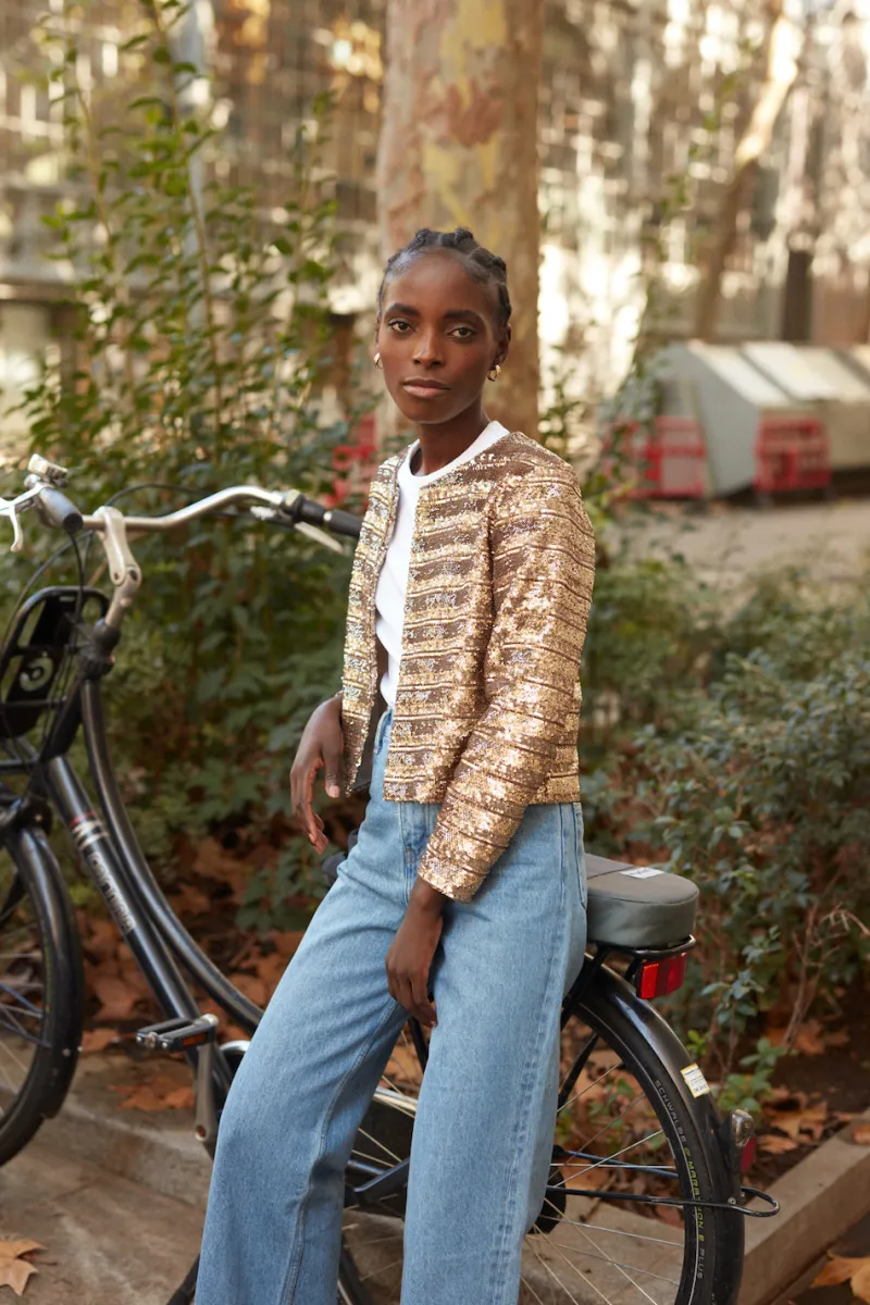 Cheap Maison Guillemette VESTE DREAM OR - LES EMBLEMATIQUES