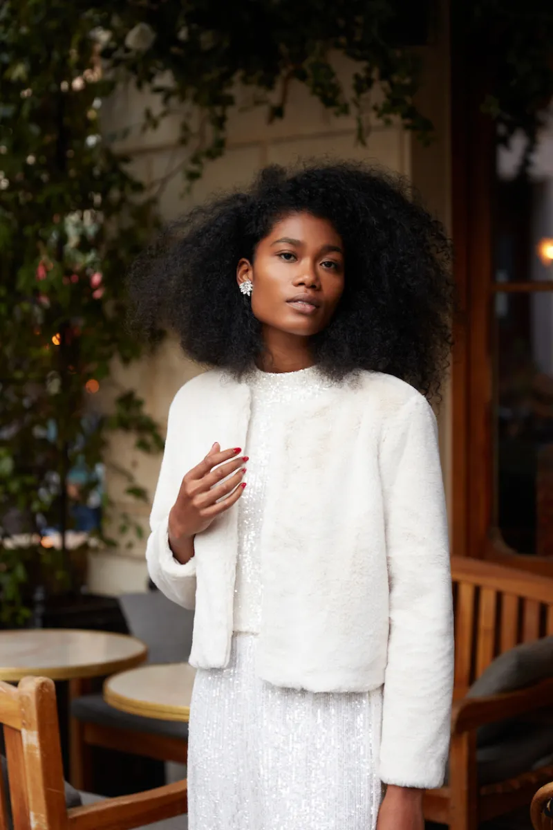 Clearance Maison Guillemette VESTE FIONA BEIGE SABLE