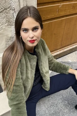 Hot Maison Guillemette VESTE FIONA KAKI