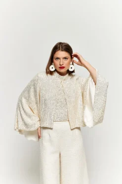 Best Sale Maison Guillemette VESTE SACHA - COLLECTION BLANCHE